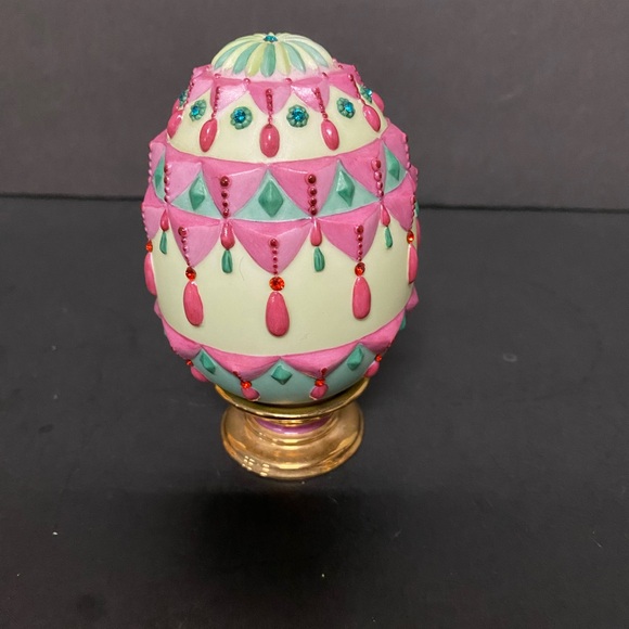 Lenox Jeweled Bedazzled Egg Paravaneh Holloway - Picture 2 of 8